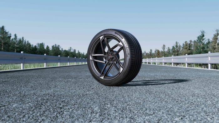 한국타이어가 폭스바겐에 벤투스 에보 SUV를 신차용 타이어로 공급한다. 사진=한국타이어 제공