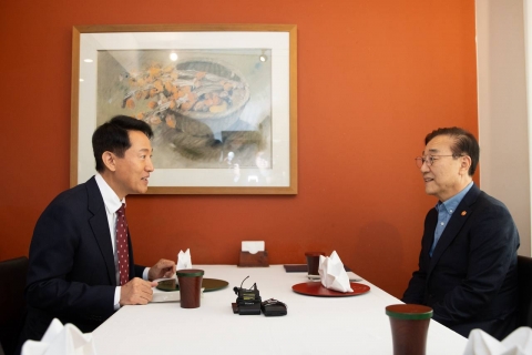 김윤덕·오세훈, 서울 주택공급 확대 협력 방안 논의