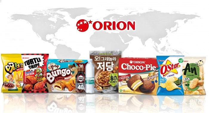 오리온 글로벌 제품 이미지. 사진제공=오리온.