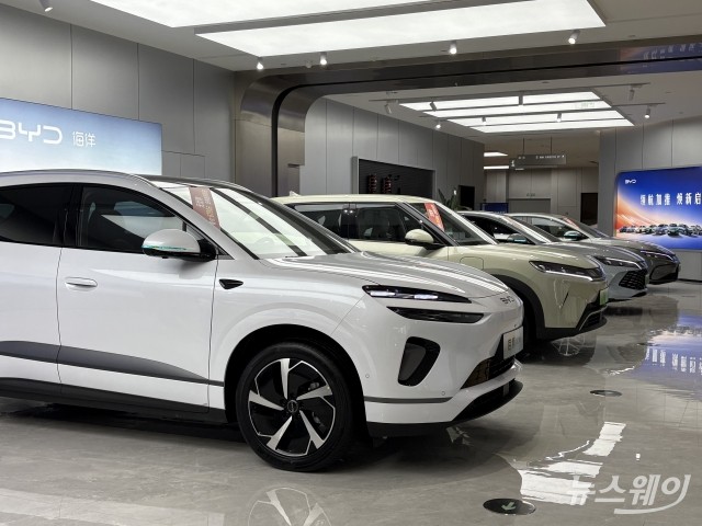 차가 넘친다··· 중국 자동차, 해외로 숨통 '수출 700만대 전망'