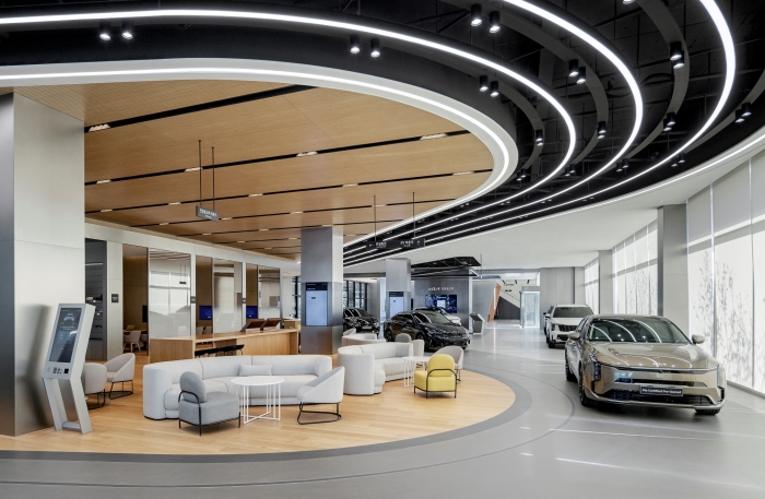 기아 인증중고차 센터 평택 직영점 내부 전경. 사진=기아 제공