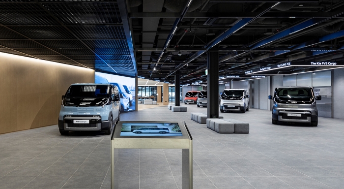 PBV 익스피리언스 센터 내부 전경. 사진=기아 제공