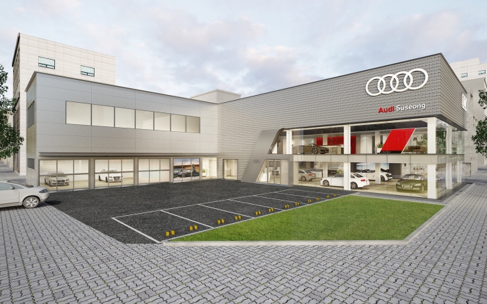 아우디 수성 전시장 리뉴얼 오픈. 사진=아우디코리아 제공