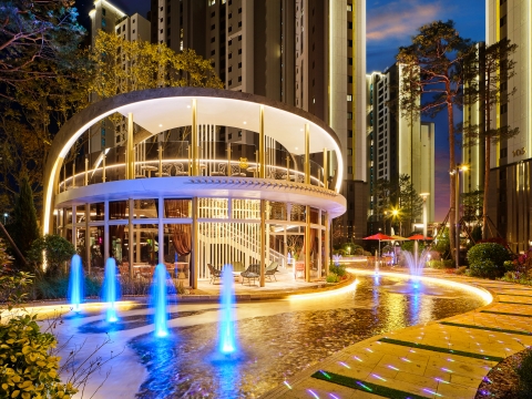 DK아시아 신검단로열파크씨티Ⅱ '2025 IFLA 어워드' 수상