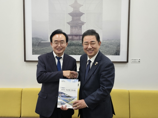 윤병태 나주시장, 김병기 원내대표 만나 2026년 국고 반영 건의