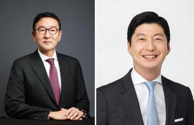 허용수 GS에너지 대표이사 부회장(왼쪽)과 허세홍 GS칼텍스 대표이사 부회장. 사진=GS그룹 제공
