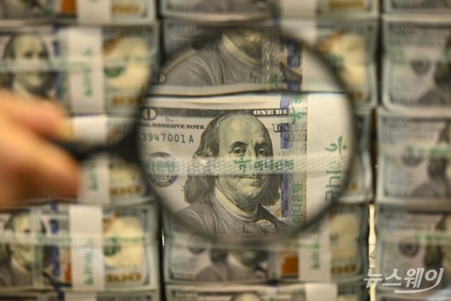 외환보유액 두 달 연속 감소세···"시장안정화 조치 영향"