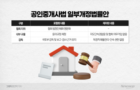 중개사협회 법정단체 목하···'반쪽짜리 복권' 논란도