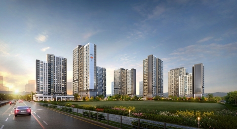 DL이앤씨, 'e편한세상 내포 에듀플라츠' 모델하우스 개관