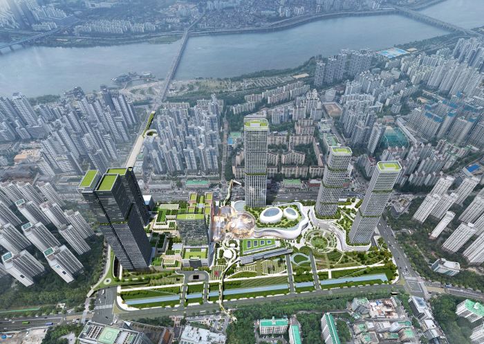 서울고속버스터미널 복합개발 조감도. 사진=서울시