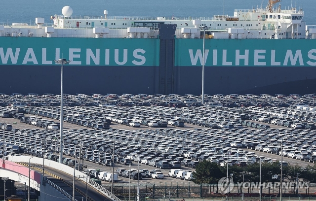 11월 車수출 13.7%↑···연간 710억달러 돌파 눈앞