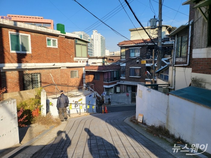 재개발이 예정돼 있는 서울 중구 중림동 398번지 일대 모습. 사진=이재성 기자