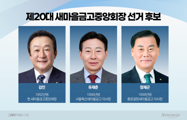 새마을금고 회장 선거 3파전...'조직 안정vs개혁vsM&A' 맞대결