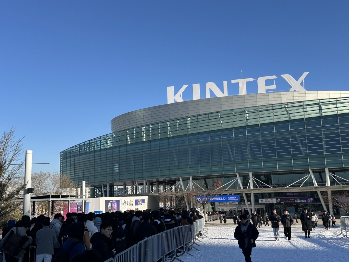 킨테스 제1전시장 전경. 사진=강준혁 기자