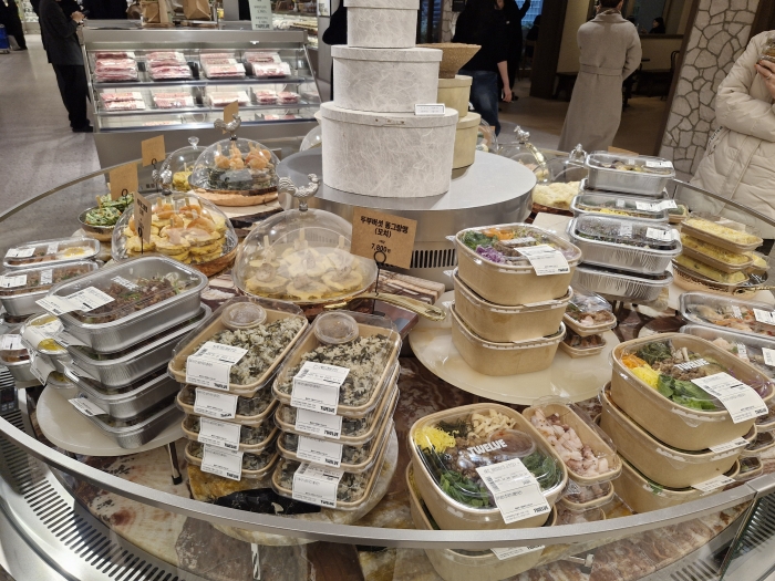 하우스오브청담 식품 코너/사진=조효정 기자