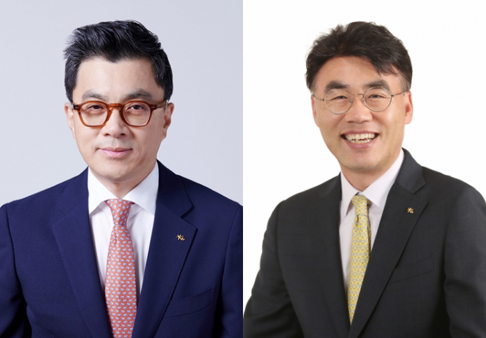 (왼쪽부터) KB증권 강진두 IB대표이사 후보, 이홍구 WM대표이사, 사진제공=KB금융지주