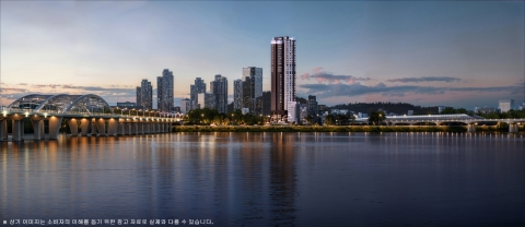 '라비움 한강' 청약 돌입···"합정 새 랜드마크 예고"