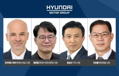현대차그룹 하러 등 4명 사장 승진···현대제철에 이보룡 사장
