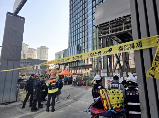 포스코이앤씨 송치영 사장, 신안산선 사고 사과···"무거운 책임 통감"