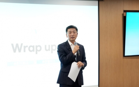 이용욱 SK온 CEO "생존 열쇠는 원가·제품·수주 경쟁력"