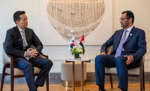 한화·SK·GS 수장, UAE 산업 장관 겸 애드녹 사장과 회동