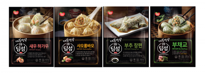 동원F&B 딤섬 4종. 사진=동원F&B 제공