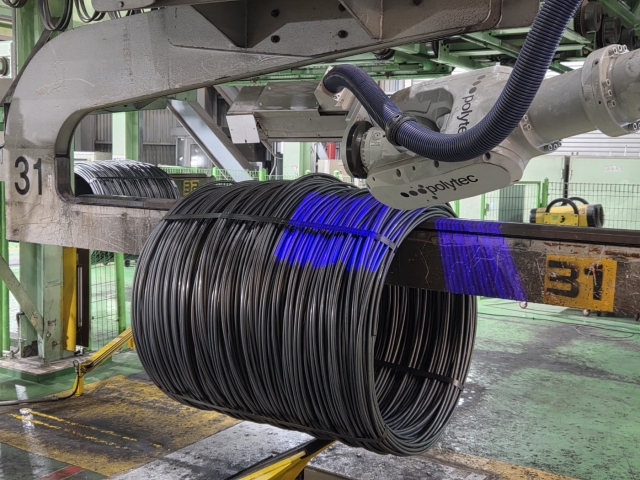 현대제철, '선재 태깅 로봇' 도입···철강공정 스마트화 가속