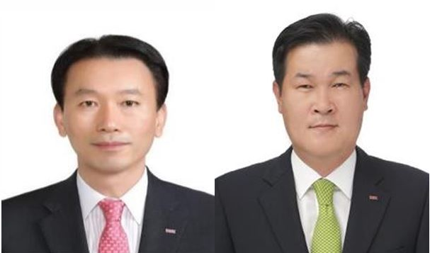 (왼쪽부터) 김성주 부산은행장, 손대진 BNK캐피탈 대표. 사진=BNK금융 제공