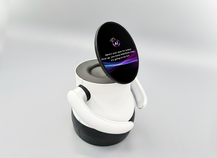 삼성디스플레이가 6(현지시간) 미국 라스베이거스에서 개최되는 'CES 2026'에 참석해 미래형 콘셉트 제품 'AI OLED 봇'을 소개한다. 사진=삼성디스플레이 제공