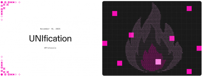 사진=유니스왑 홈페이지 캡처.