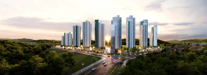 안산고잔연립5구역 재건축 투시도. 사진= 대우건설 제공