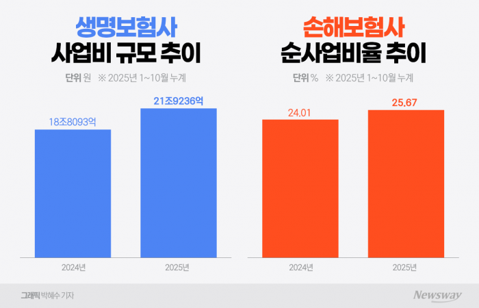 보험사 사업비 '경고등' 켜졌다···수익성 관리 난항 기사의 사진