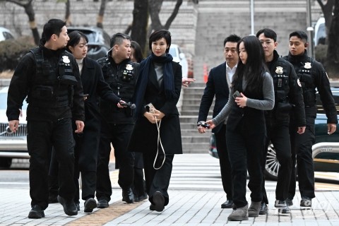 노소영 관장, 최태원 회장 재산분할 파기환송심 법정 출석