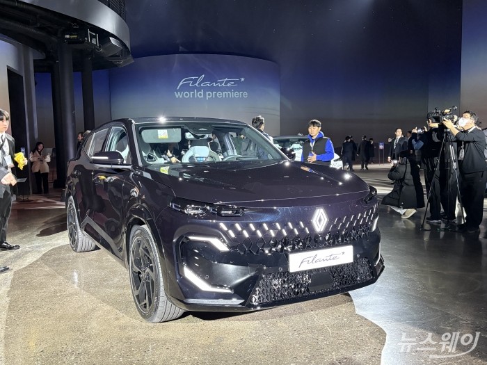 르노코리아 필랑트 신차. 사진=황예인 기자