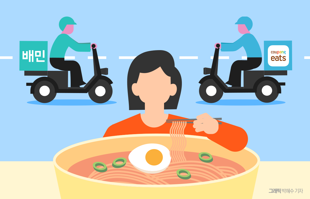 사업 줄이는 배민·혜택 키우는 쿠팡이츠...배달앱 시장 판도 흔들리나 - 뉴스 썸네일 이미지