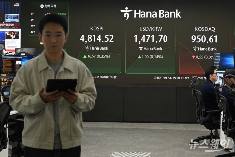 반도체·원자력발전·조선 순환매 힘 입고 사상 첫 '코스피 4800' 돌파