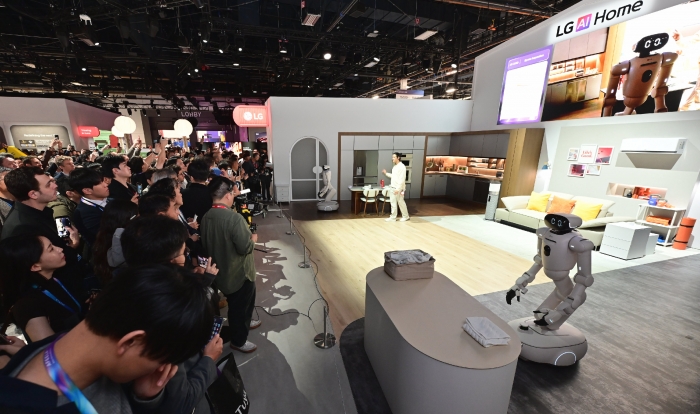 LG전자의 CES 2026 전시장 모습. 사진=LG전자 제공