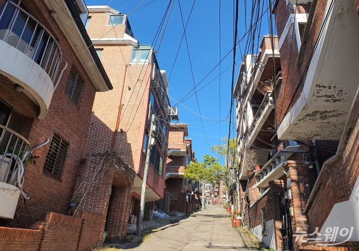 서울 북아현3구역 모습. 사진=권한일 기자