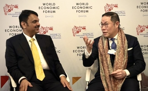 조현상 HS효성 부회장, 다보스 포럼서 공급망 협력 논의