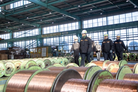 김대헌 호반그룹 사장, 대한전선 현장경영··· "신사업 철저히 준비"