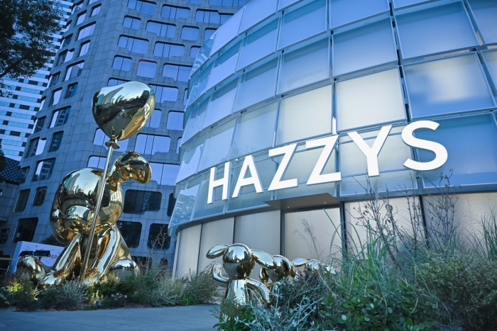 헤지스 상하이 플래그십 스토어. 사진=LF