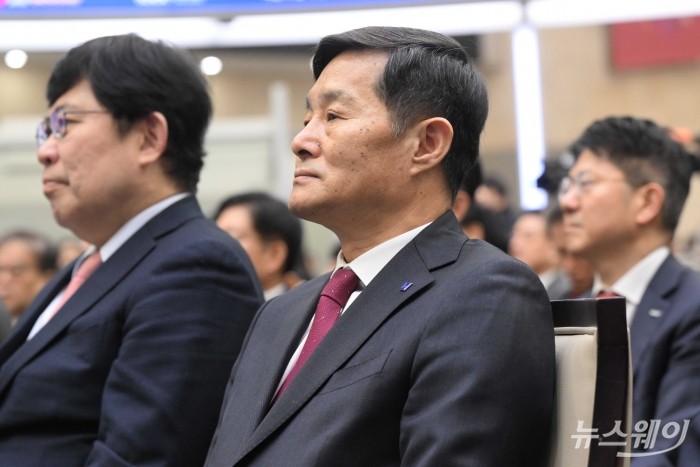 양태영 IR협의회장이 3일 오전 서울 여의도 한국거래소에서 열린 '코스피 5000 앤드 비욘드' 세미나에 참석해 자리하고 있다. 사진=강민석 기자 kms@newsway.co.kr