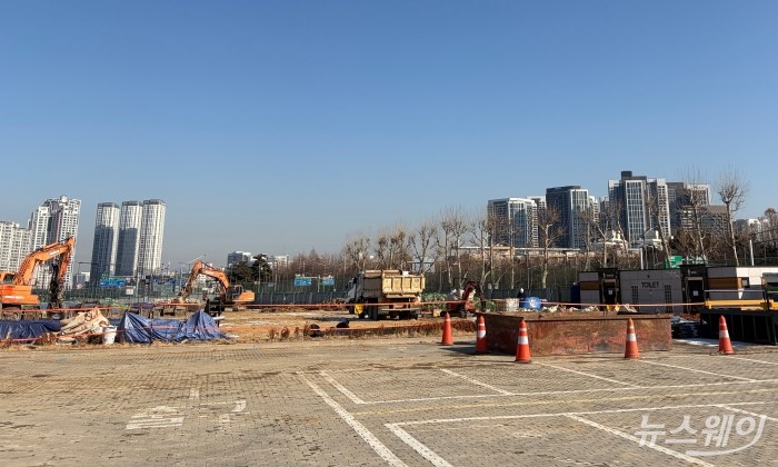 서울 성동구 성수동 옛 삼표레미콘 공장 부지. 사진=박상훈 기자