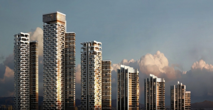 대우건설이 성수4지구 재개발 조합에 제안한 '더 성수 520' 투시도=대우건설 제공