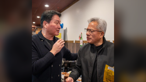 엔비디아·구글·MS까지···최태원, 빅테크 총출동 'AI 동맹' 강화