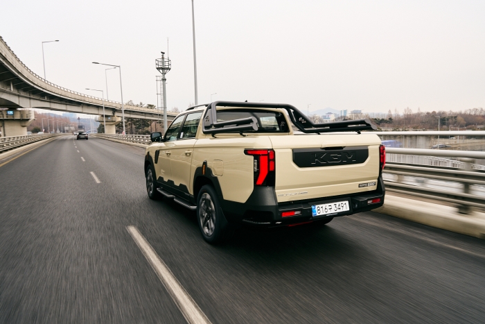 KGM 무쏘. 사진=KGM 제공