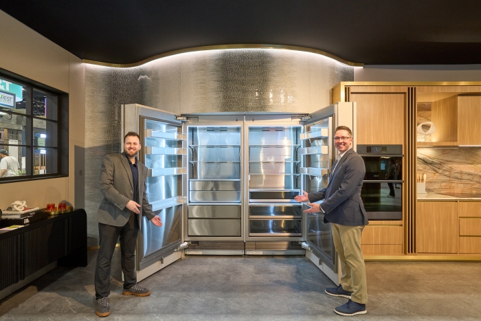 삼성전자의 럭셔리 빌트인 '데이코(Dacor)' 컬럼냉장고. 사진=삼성전자 제공