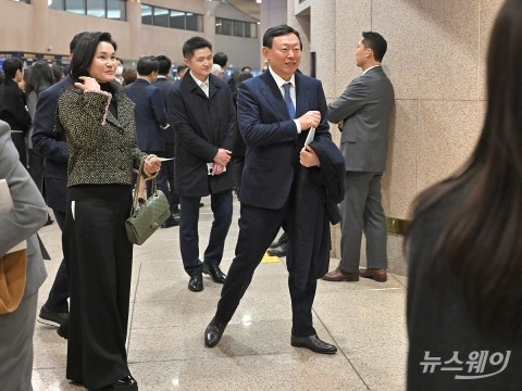 음악회 참석하는 신동빈 롯데 회장과 이서현 삼성물산 사장