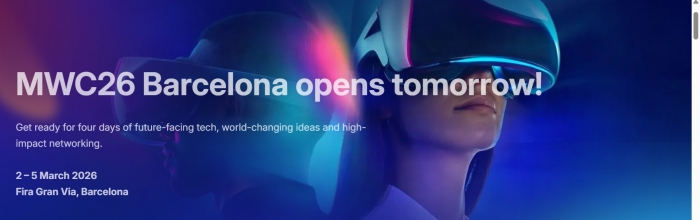 세계 3대 IT 전시회에 꼽히는 '모바일 월드 콩그레스(MWC) 2026'이 현지시간 오는 2~5일 스페인 바르셀로나에서 개최된다. 사진=MWC 홈페이지 캡쳐.