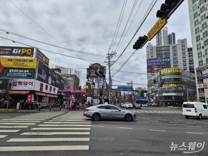 구리역 하이니티 리버파크 인근 일대. 사진= 주현철 기자